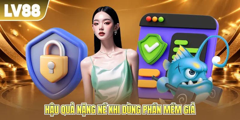 Hậu quả nặng nề khi dùng phần mềm giả